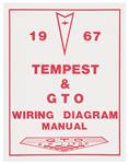 Wiring Diagram Manual, 1967 Pontiac A-Body, Complete Chassis