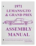 Factory Assembly Manual, 1971 GTO/Tempest/LeMans/GP