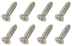 1963-1988 GM Door Step Plate Screw Kit, 8 Piece