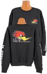 Sweatshirt, Kids, Clay Smith, Black