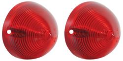 Lens, Tail Lamp, 1955-56 Cadillac Eldorado, Pair