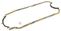 Gaskets, Oil Pan, 1968-76 Cadillac 472/500, w/ Steel Pan