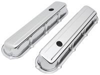 Valve Covers, 1968-84 Cadillac, 368-500 V8, Chrome