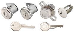 Lock Set, Ignition/Doors/Trunk, 1959-60 Cadillac, Short Cylinder