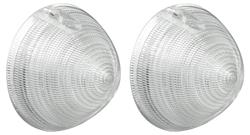 Lens, Park Lamp, 1956 Cadillac, w/o Fog Lamps, Pair