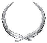 Emblem, Hood Wreath, 1965-66 Cadillac, Eldorado/Fleetwood