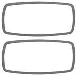 Gaskets, Tail Lamp Lens, 1962 Cadillac