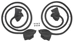 Seal, Door, 1969-70 Cadillac Cal/Dev/Bonn/Cat 4dr Hardtop, Front