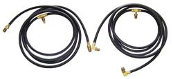 Hose Set, Convertible Top, 1957-61 Cadillac/Bonneville/Catalina