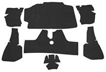 Trunk Mat, Felt, 1975-78 Cadillac Eldorado Hardtop, Black