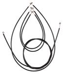 Heater Control Cables, 1964 Cadillac, 4pc