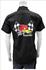 Shirt, Shop, Mr. Horsepower and Flag, Black