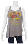 Shirt, Women's Tank Top, Clay Smith Speed Shop, Brown