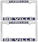 License Plate Frame, Cadillac Deville