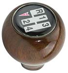 Knob, Shifter, 1969-71 Pontiac Grand Prix, 4-speed, Walnut