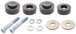 Bushing Set, Body, 1968-72 GM A Body, 4 Bushing Supplement, w/Hardware