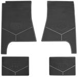 Floor Mats, Rubber, 1969-72 Oldsmobile 442, Standard Logo