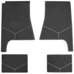 Floor Mats, Rubber, 1970 Cutlass S, Standard Script