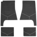 Floor Mats, Rubber, 1971-72 Cutlass, Standard Script