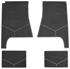 Floor Mats, Rubber, 1971-72 Cutlass Supreme, Standard Script