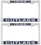 License Plate Frame, 1968 Cutlass