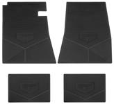 Floor Mats, Rubber, 1964-65 Pontiac, GTO 6.5 Liter