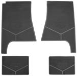 Floor Mats, Rubber, 1970-72 Buick, Skylark 350