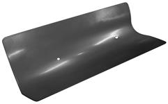 Valley Pan, Aluminum, 64-77 Pontiac, V8, w/o PCV, Powdercoated