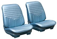 Seat Upholstery, 1970 Cutlass S, Front Buckets DI