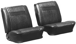 Seat Upholstery, 1964 Cutlass, Holiday Front Buckets DI