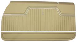 Door Panels, 1970-72 El Camino, Front, Assembled DI