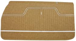 Door Panels, 1970-72 El Camino, Front, Assembled PUI