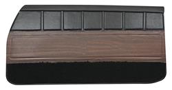 Door Panels, 1972 Skylark, Custom/GS/350, Coupe Front LEG