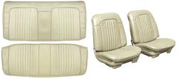 Seat Upholstery Kit, 1971-72 Chevelle, Front Buckets/Convertible Rear DI