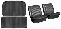 Seat Upholstery Kit, 1964 Chevelle, Front Buckets/Convertible Rear DI