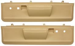 Door Panels, 1973-77 El Camino, Front, Lower, Power Locks, Manual Windows