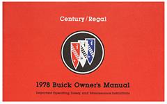 Owners Manual, 1978 Buick