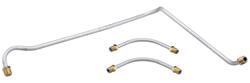 Fuel Line, Fuel Pump to Carburetor, 1967-68 Chev/EC 396/375HP, 3PC, Dual Feed