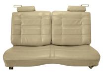 Seat Upholstery, 1978-80 El Camino, Front Split Bench, Horizontal Pleats, Vinyl