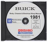 Service Manuals, Digital, Chassis & Fisher Body, 1981 Buick