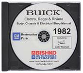 Service Manuals, Digital, Chassis & Fisher Body, 1982 Buick