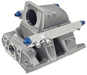 Intake Manifold, Aluminum, TA Performance, Turbo V6, Off Center