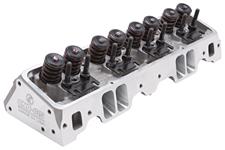 Cylinder Head, Edelbrock, E-CNC, 185CC, SB Chevy, MFT/HR, Complete