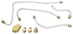 Fuel Line, Carb, 1961-63 Bonn/Cat, Tri-Power, 90 & 105-Degree Fittings