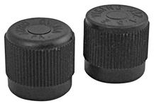 Caps, R12 AC Service Port, Plastic, Pair