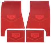 Floor Mats, Rubber, 1970-72 Pontiac, LeMans Sport