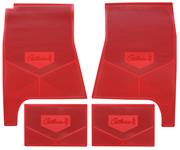 Floor Mats, Rubber, 1968-69 Cutlass S, Standard Script