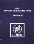 Service Manual, Chassis, 1985 Buick