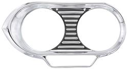 Bezel, Headlamp, 1961-64 Corvair, w/ Black Paint