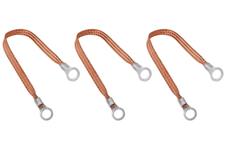 Ground Strap Kit, 1960-69 Corvair/1961-65 Forward Control, Engine to Body, 3pc